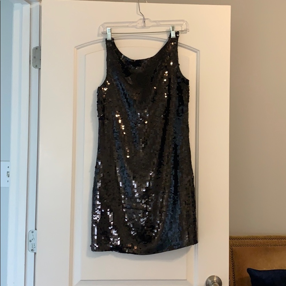 Banana Republic NWT Black Sequin Dress
